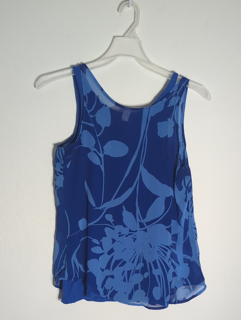 Old Navy Womens Tank Top Lot of 3 Jewel Tone Blues Coastal Boho Flowy Medium - Picture 16 of 16